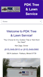 Mobile Screenshot of pdktreeservice.com